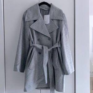 & Other Stories wool blend coat, size 6